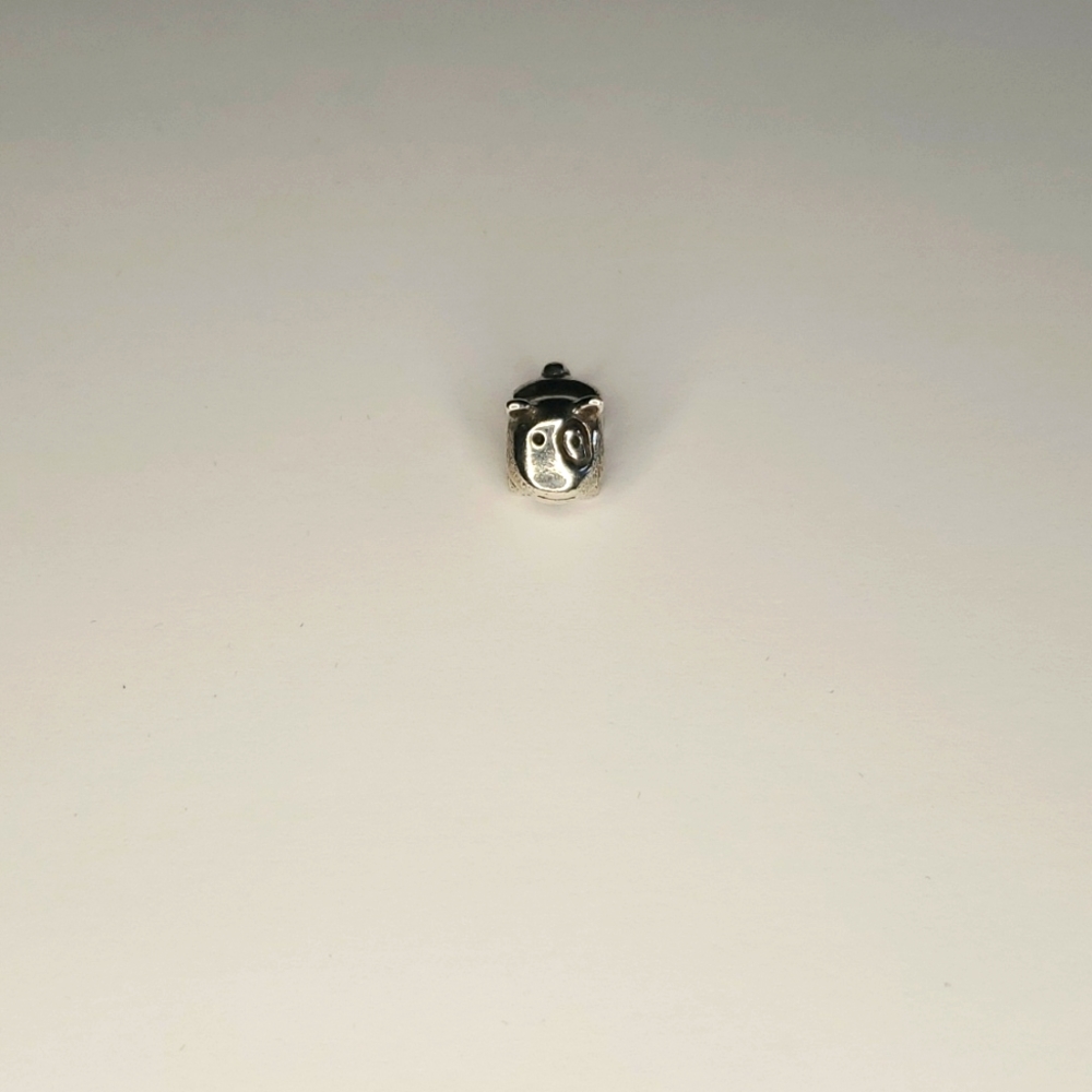 Authentic Pandora Charm, Dog - Sterling Silver, Used
